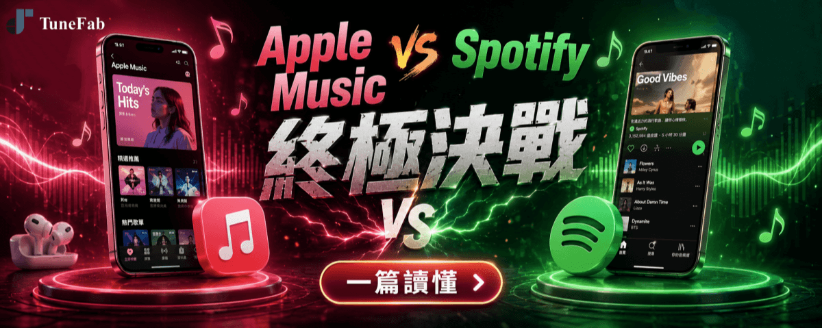 Spotify Apple Music 比較攻略