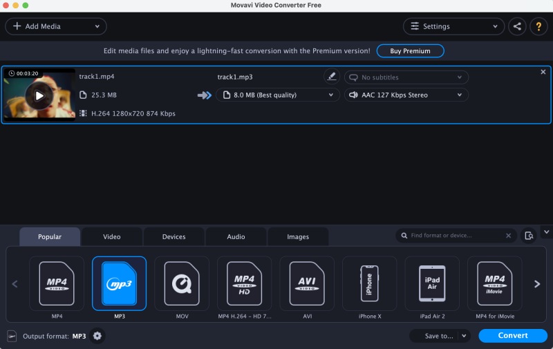 Movavi Audio Converter